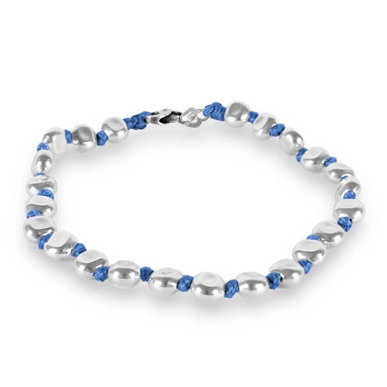 Armband Spadarella Spadini in Silber SPBR275-17.5 BLUETTE SCURO - SPBR275-17.5 BLUETTE SCURO